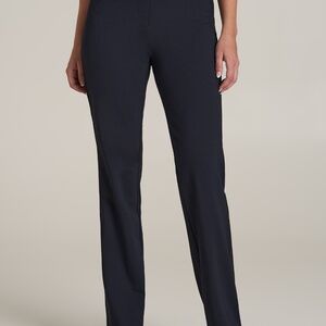 American Tall Straight Leg Dress Pants for Tall Women in Deep Navy Size 1616 / T